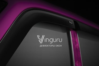 Дефлектора окон Vinguru Chevrolet Lacetti седан (2002-2013)