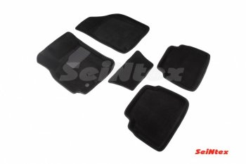 Комплект 3D ковриков в салон Seintex Chevrolet Lacetti седан (2002-2013) (Чёрный)