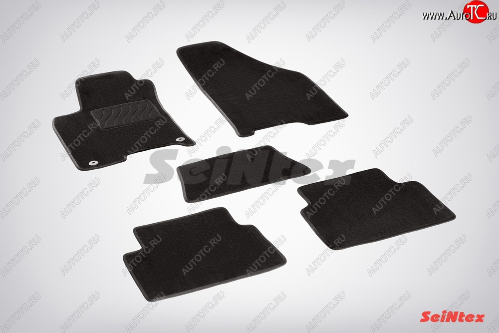 2 799 р. Износостойкие коврики в салон SeiNtex Premium LUX (ворсовые) Chevrolet Lacetti хэтчбек (2002-2013)  с доставкой в г. Майкоп