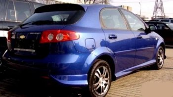 3 099 р. Пороги KURAJ Chevrolet Lacetti хэтчбек (2002-2013) (Неокрашенные)  с доставкой в г. Майкоп. Увеличить фотографию 4