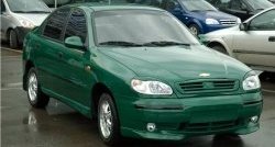 789 р. Комплект молдингов Дельта Chevrolet Lanos T100 седан (2002-2017) (Неокрашенные)  с доставкой в г. Майкоп. Увеличить фотографию 2
