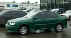 Комплект молдингов Дельта Daewoo Lanos T100 дорестайлинг, седан (1997-2002)