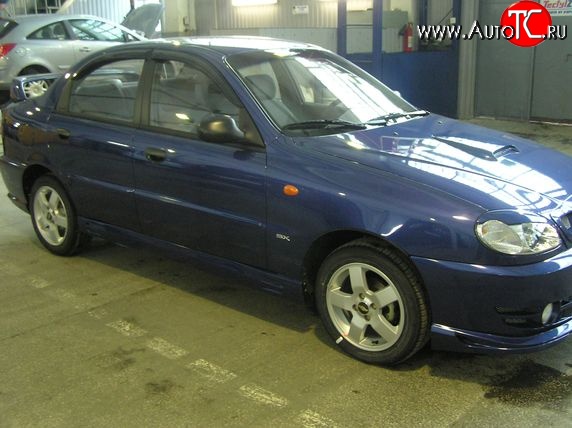 1 199 р. Воздухозаборник ATLA  Chevrolet Lanos ( T100,  T150,  седан) (1997-2017), Daewoo Sense  Т100 (1997-2008), ЗАЗ Chance ( седан,  хэтчбэк) (2009-2017), ЗАЗ Sens ( седан,  хэтчбэк) (2007-2017) (Неокрашенный)  с доставкой в г. Майкоп
