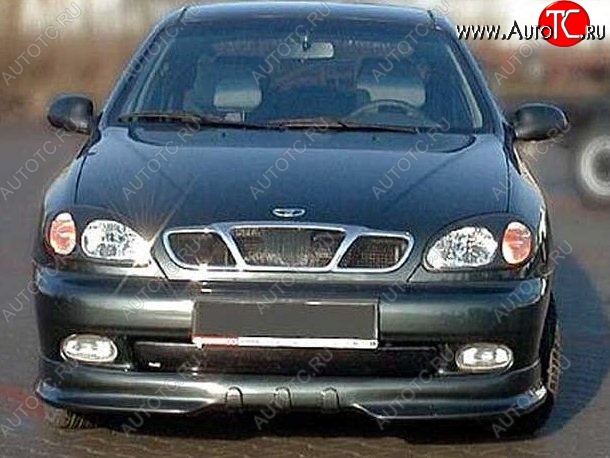 3 399 р. Накладка на передний бампер CT v3 ЗАЗ Lanos седан (2008-2016) (Неокрашенная)  с доставкой в г. Майкоп