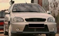 6 249 р. Передний бампер CT Daewoo Sense Т100 седан (1997-2008) (Неокрашенный)  с доставкой в г. Майкоп. Увеличить фотографию 2