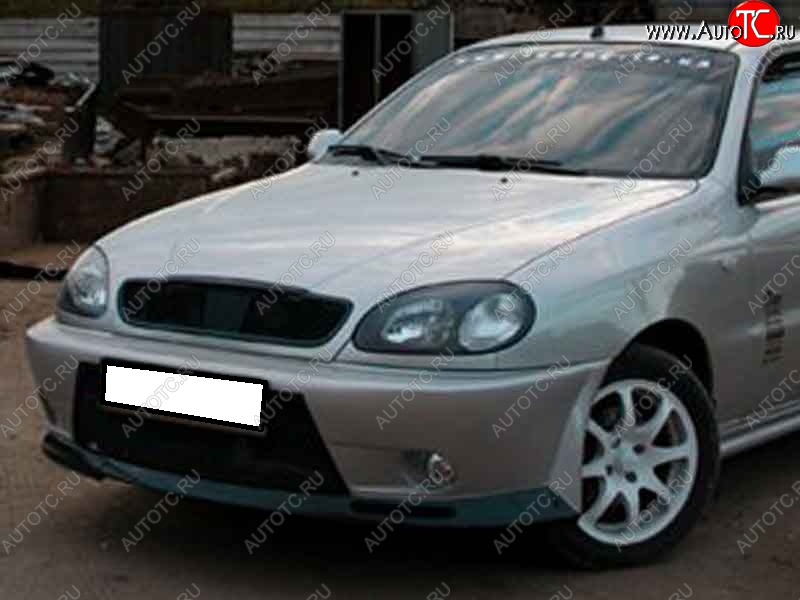 6 249 р. Передний бампер CT Daewoo Sense Т100 седан (1997-2008) (Неокрашенный)  с доставкой в г. Майкоп
