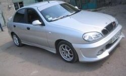 6 469 р. Передний бампер Lan Daewoo Sense Т100 седан (1997-2008) (Неокрашенный)  с доставкой в г. Майкоп. Увеличить фотографию 2