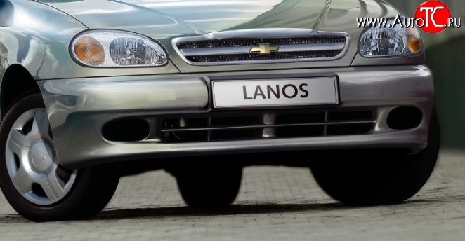 3 499 р. Передний бампер Стандарт ЗАЗ Lanos седан (2008-2016) (Окрашенный)  с доставкой в г. Майкоп