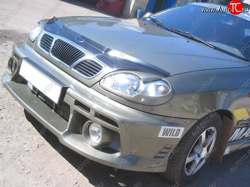 6 899 р. Передний бампер SX ЗАЗ Lanos седан (2008-2016) (Неокрашенный)  с доставкой в г. Майкоп