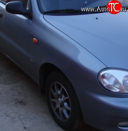 6 199 р. Переднее правое крыло Стандартное Daewoo Lanos T100 дорестайлинг, седан (1997-2002) (Окрашенное)  с доставкой в г. Майкоп