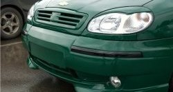 499 р. Комплект ресничек на фары Дельта Daewoo Sense Т100 седан (1997-2008) (Неокрашенные)  с доставкой в г. Майкоп. Увеличить фотографию 11