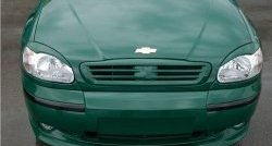 Комплект ресничек на фары Дельта Daewoo Lanos T150 рестайлинг, седан (2000-2009)