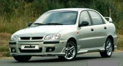 Реснички на фары Nika Daewoo Lanos T150 рестайлинг, седан (2000-2009)