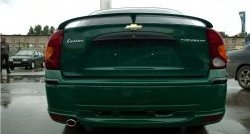 4 349 р. Задний бампер Дельта Daewoo Sense Т100 седан (1997-2008) (Неокрашенный)  с доставкой в г. Майкоп. Увеличить фотографию 2