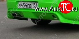 5 399 р. Задний бампер SX ЗАЗ Lanos седан (2008-2016) (Неокрашенный)  с доставкой в г. Майкоп