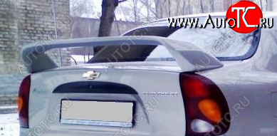 3 049 р. Спойлер Nika (АБС-пластик) Daewoo Lanos T150 рестайлинг, седан (2000-2009) (Неокрашенный)  с доставкой в г. Майкоп