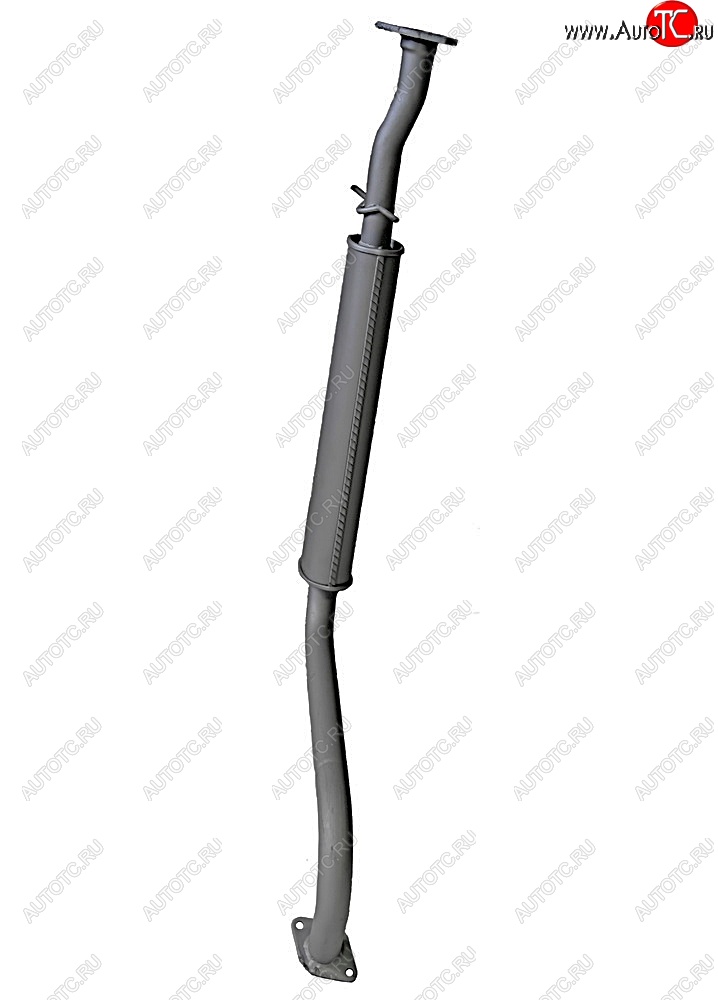 1 339 р. Резонатор (алюм./ под фланец) ТВС Premium Daewoo Lanos T150 рестайлинг, седан (2000-2009)  с доставкой в г. Майкоп