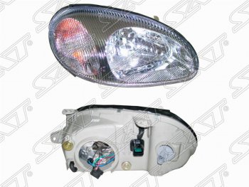 Правая передняя фара SAT Daewoo Lanos T150 рестайлинг, седан (2000-2009)