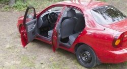 Накладки на внутренние пороги RA Daewoo Lanos T150 рестайлинг, седан (2000-2009) (Передние)