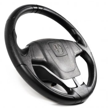 2 599 р. Рулевое колесо Кельт Стандарт (Ø380 мм) Chevrolet Niva 2123 рестайлинг (2009-2020) (Серебро)  с доставкой в г. Майкоп. Увеличить фотографию 2