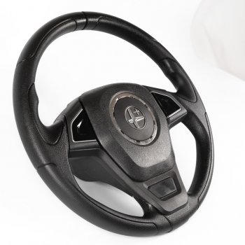2 799 р. Рулевое колесо Кельт Премиум (Ø380 мм)  Chevrolet Niva  2123 (2002-2020), Лада 2110 (1995-2007), Лада 2111 (1998-2009), Лада 2112 (1999-2009), Лада 2123 (Нива Шевроле) (2002-2021), Лада Калина ( 1117,  1118,  1119,  2192,  2194) (2004-2018), Лада Калина Спорт ( 1119,  2192) (2008-2018), Лада Нива Трэвел (2021-2025), Лада Приора ( 2170,  2171,  2172,  21728) (2007-2018) (Черный)  с доставкой в г. Майкоп. Увеличить фотографию 2