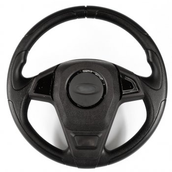 Рулевое колесо Кельт Премиум ((Ø380 мм, под знак LADA) Chevrolet Niva  2123 (2002-2020), Лада 2110 (1995-2007), Лада 2111 (1998-2009), Лада 2112 (1999-2009), Лада 2123 (Нива Шевроле) (2002-2021), Лада Калина ( 1118,  1117,  1119,  2192,  2194) (2004-2018), Лада Калина Спорт ( 1119,  2192) (2008-2018), Лада Нива Трэвел (2021-2025), Лада Приора ( 2170,  2171,  2172,  21728) (2007-2018) (Черный+)