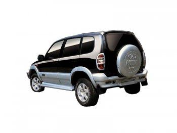 Комплект накладок на арки Stan (широкие) Chevrolet Niva  2123 (2002-2008) дорестайлинг