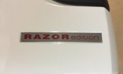 2 469 р. Чехол запасного колеса Razor  Chevrolet Niva  2123 (2002-2020), Лада 2123 (Нива Шевроле) (2002-2021), Лада Нива Трэвел (2021-2025) (Неокрашенный)  с доставкой в г. Майкоп. Увеличить фотографию 2