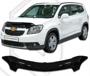 Дефлектор капота CA-Plastic Chevrolet Orlando (2011-2018)