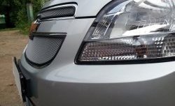 1 539 р. Сетка в решетку радиатора (нижняя) Russtal Chevrolet Orlando (2011-2018) (хром)  с доставкой в г. Майкоп. Увеличить фотографию 3