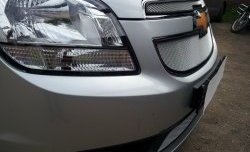 1 539 р. Сетка в решетку радиатора (нижняя) Russtal Chevrolet Orlando (2011-2018) (хром)  с доставкой в г. Майкоп. Увеличить фотографию 4