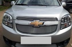 1 539 р. Сетка в решетку радиатора (нижняя) Russtal Chevrolet Orlando (2011-2018) (хром)  с доставкой в г. Майкоп. Увеличить фотографию 5