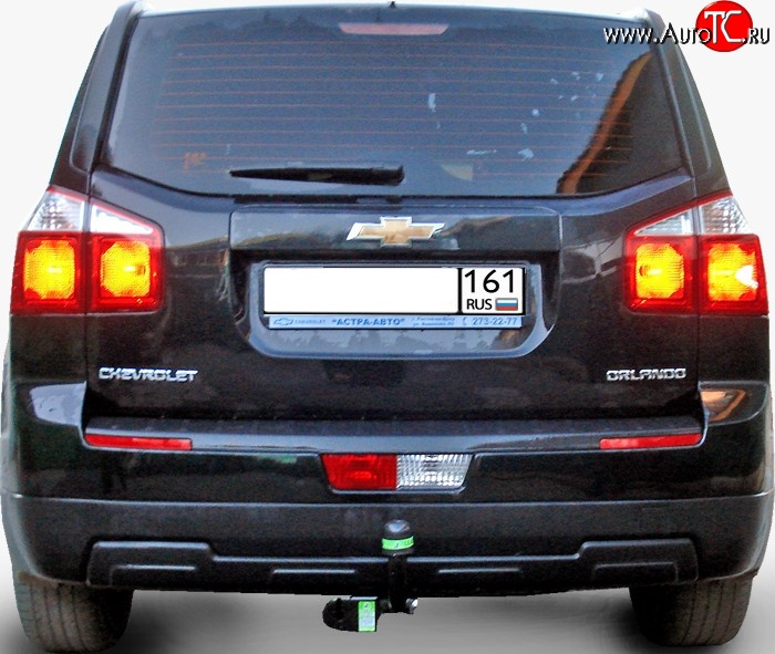 8 399 р. Фаркоп Лидер Плюс Chevrolet Orlando (2011-2018) (Без электропакета)  с доставкой в г. Майкоп