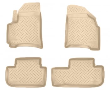 Коврики салона Norplast Unidec Chevrolet Rezzo (2000-2008) (Цвет: бежевый)