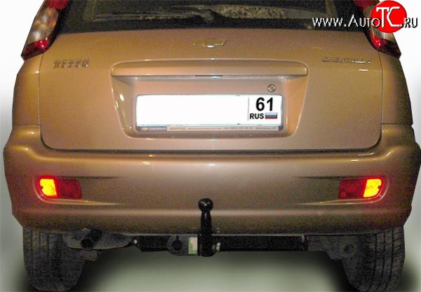 7 999 р. Фаркоп Лидер Плюс Chevrolet Rezzo (2000-2008) (Без электропакета)  с доставкой в г. Майкоп