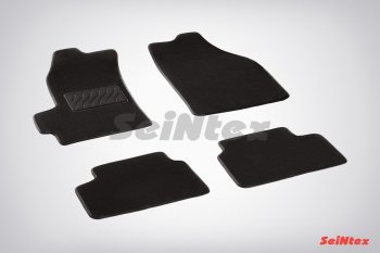 Комплект ворсовых ковриков в салон LUX Seintex Chevrolet Spark  M200,250 (2005-2010)