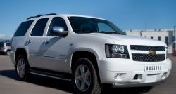 18 099 р. Защита переднего бампера (Ø75х42 мм, нержавейка) Russtal Chevrolet Tracker (2013-2015)  с доставкой в г. Майкоп. Увеличить фотографию 4