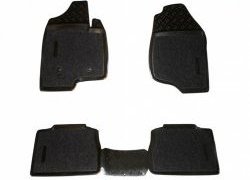 Комплект ковриков в салон Aileron 4 шт. (полиуретан, покрытие Soft) Chevrolet Tahoe  GMT900 (2006-2013) 5 дв.