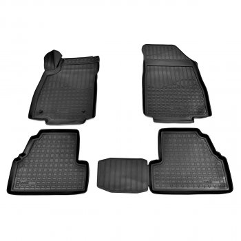 Коврики салона Norplast Unidec Chevrolet Tracker (2013-2015) (черные)