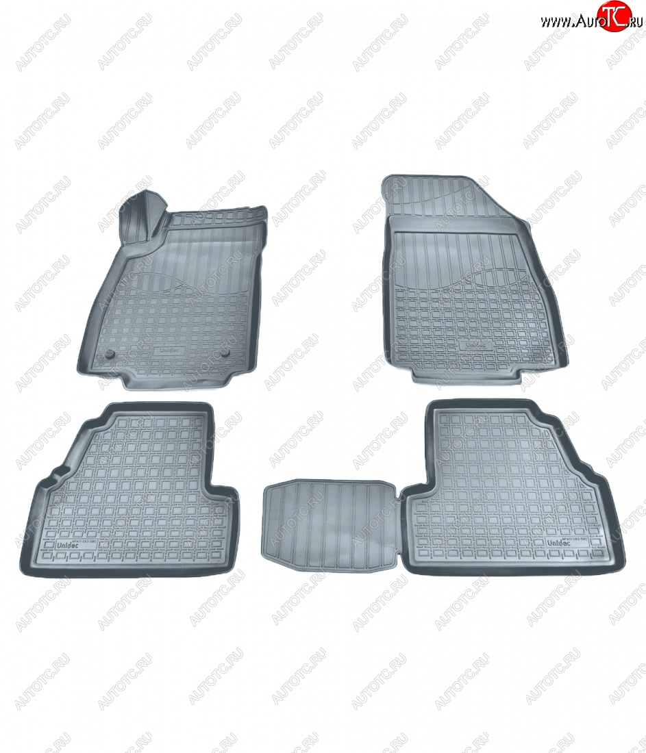 3 179 р. Коврики салона Norplast Unidec  Chevrolet Tracker (2013-2015) (серые)  с доставкой в г. Майкоп