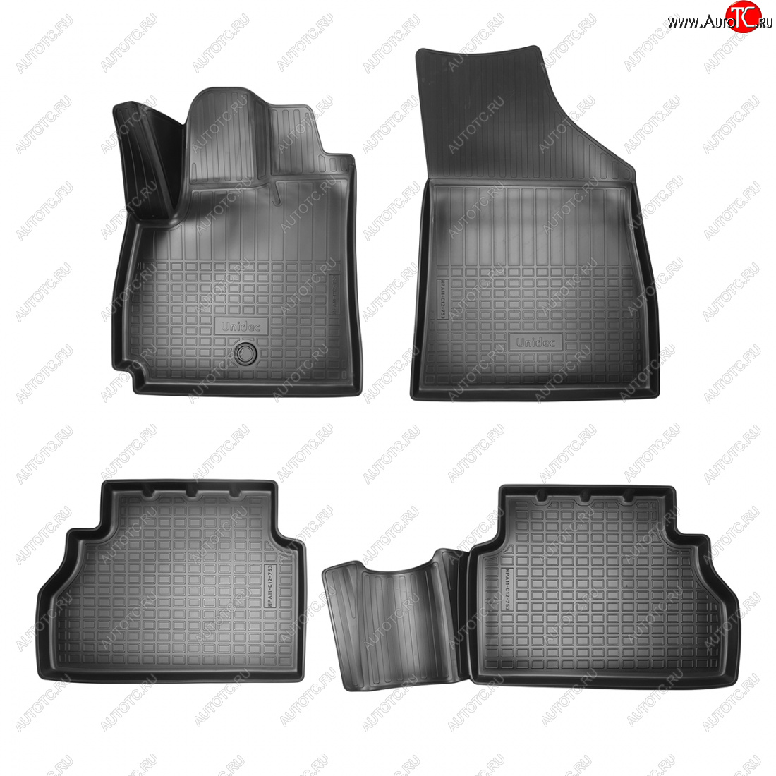 2 459 р. Коврики салона Norplast Unidec  Chevrolet Tracker (2019-2022) (черные)  с доставкой в г. Майкоп