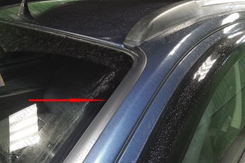 1 699 р. Водостоки лобового стекла Стрелка 11 Chevrolet Trailblazer GM800 дорестайлинг (2012-2016)  с доставкой в г. Майкоп. Увеличить фотографию 5