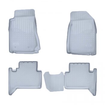 Коврики салона Norplast Unidec (5 мест) Chevrolet Trailblazer  GM800 (2012-2020) дорестайлинг, рестайлинг (Цвет: серый)