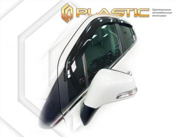 Дефлектора окон (США, Южная Корея) CA-Plastic Chevrolet Trax (2016-2022) джип рестайлинг (classic полупрозрачный)
