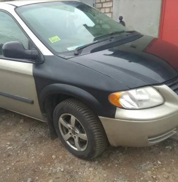 8 489 р. Переднее левое крыло (стеклопластик) Fiberplast  Chrysler Grand Voyager (2000-2007), Chrysler Town and Country  RS,RG минивэн (2000-2007), Chrysler Voyager  RG минивэн (2000-2007), Dodge Caravan (2000-2007), Dodge Grand Caravan (2000-2007)  с доставкой в г. Майкоп. Увеличить фотографию 2