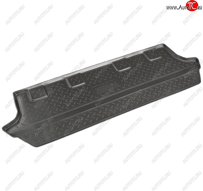 1 299 р. Коврик в багажник Norplast Unidec (7 мест)  Chrysler Voyager  RG минивэн (2000-2004), Dodge Caravan (2000-2007) (Цвет: черный)  с доставкой в г. Майкоп