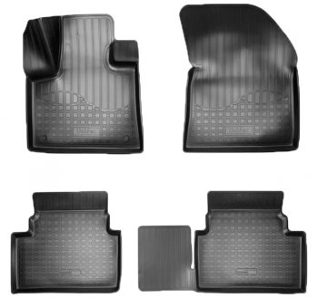 Коврики салонные Noplast (3D) CITROEN C5 Aircross (2017-2022) доресталийнг (Черные)