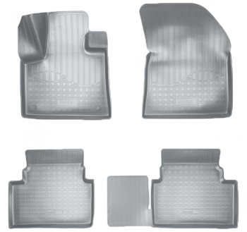 Коврики салонные Noplast (3D) CITROEN C5 Aircross (2017-2022) доресталийнг (Серые)