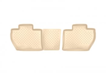 Коврики салона Norplast Unidec (задние, 4 дв.) CITROEN Berlingo  B9 (2008-2022), Peugeot Partner  Tepee (2012-2018) (Цвет: бежевый)