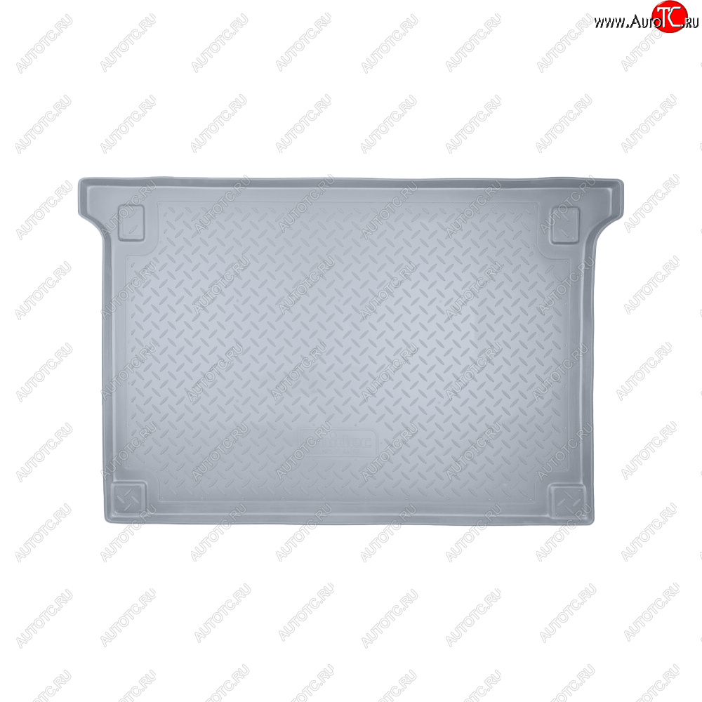2 199 р. Коврик багажника Norplast Unidec (пасс.,4 дв.)  CITROEN Berlingo  B9 (2008-2022), Peugeot Partner  Tepee (2012-2018) (Цвет: серый)  с доставкой в г. Майкоп